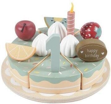 Medinis gimtadienio tortas Little Dutch kaina ir informacija | Lavinamieji žaislai | pigu.lt