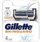 Skutimosi galvutės Gillette Skinguard, 4 vnt. цена и информация | Skutimosi priemonės ir kosmetika | pigu.lt