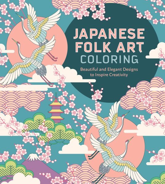 Japanese Folk Art Coloring Book цена и информация | Knygos apie meną | pigu.lt