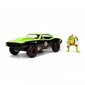 Kolekcinis automobilis su figūrėle Jada Toys Turtles Raphael Chevy Camaro 1:24 цена и информация | Žaislai berniukams | pigu.lt