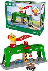 Konteinerių kranas Brio World 33996 kaina ir informacija | Žaislai berniukams | pigu.lt