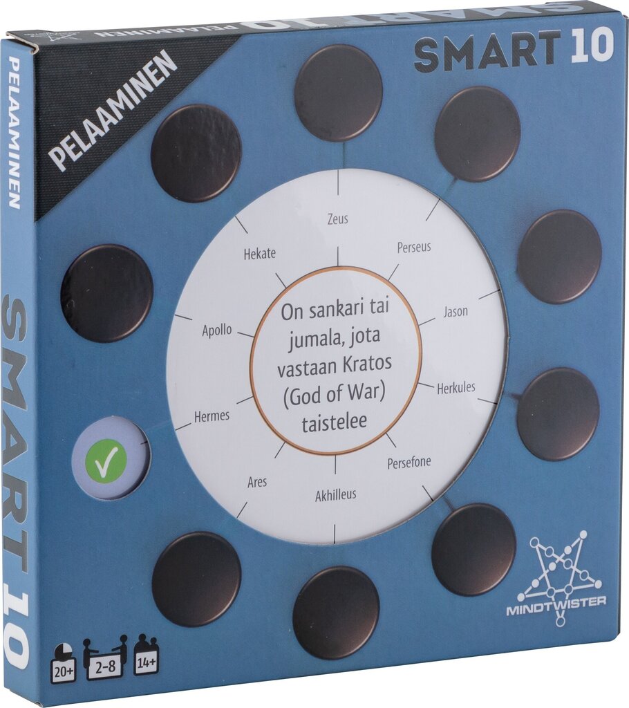 Stalo žaidimo kortelės Smart10 žaidimai, FI kaina ir informacija | Stalo žaidimai, galvosūkiai | pigu.lt