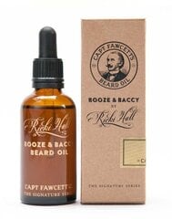 Barzdos aliejus Captain Fawcett Booze & Baccy Beard Oil, 50 ml kaina ir informacija | Skutimosi priemonės ir kosmetika | pigu.lt