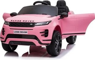 Dvivietis vaikiškas elektromobilis Ranger Rover Evoque 12V, rožinis kaina ir informacija | Elektromobiliai vaikams | pigu.lt