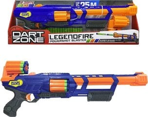 Пенный дротиковый пистолет Dart Zone Legendfire Powershot цена и информация | Игрушки для мальчиков | pigu.lt