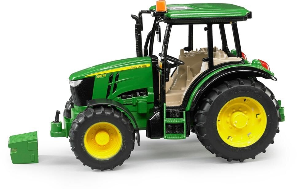 Žaislinis traktorius Bruder John Deere 5115M 02106 цена и информация | Žaislai berniukams | pigu.lt