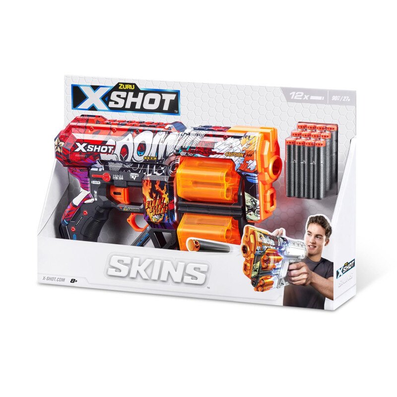 Ginklas X-Shot Skins Dread цена и информация | Žaislai berniukams | pigu.lt