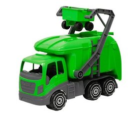 Perdirbimo sunkvežimis Plasto, 40 cm, žalias kaina ir informacija | Žaislai berniukams | pigu.lt