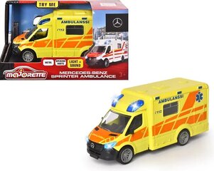 Машина скорой помощи Majorette Mercedes-Benz Sprinter цена и информация | Игрушки для мальчиков | pigu.lt