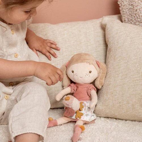 Minkšta lėlė Little Dutch Cuddle Anna, 35 cm kaina ir informacija | Minkšti (pliušiniai) žaislai | pigu.lt