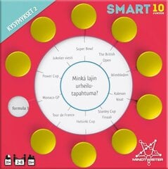 Kortelės Smart10 Jr Questions 2, FI цена и информация | Настольные игры, головоломки | pigu.lt