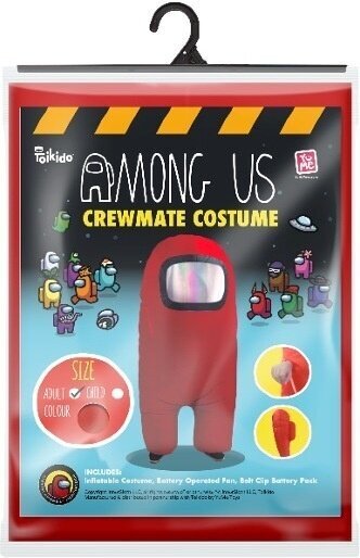 Pripučiamas kostiumas Among Us kaina ir informacija | Žaislai berniukams | pigu.lt