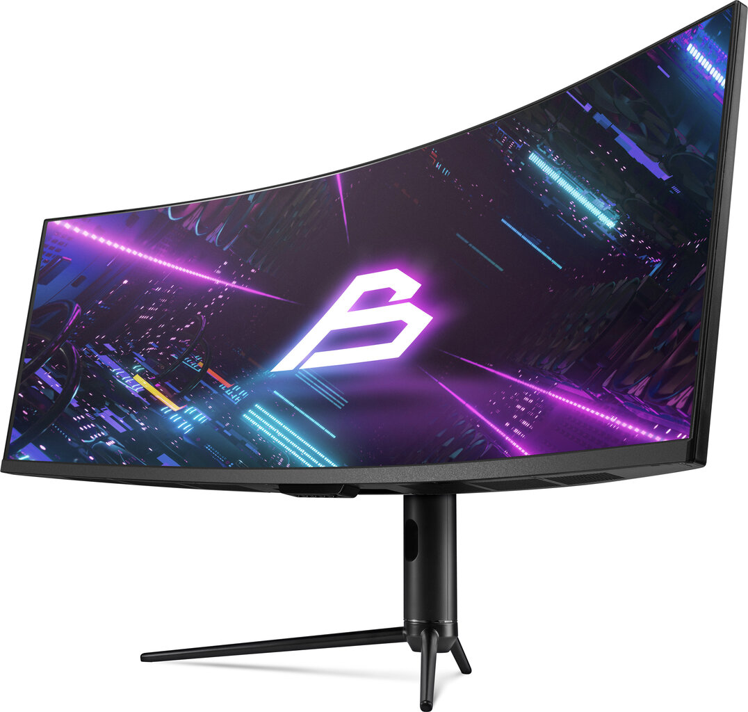 Blackstorm 49" DFHD Curved kaina ir informacija | Monitoriai | pigu.lt