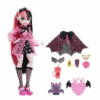 Кукла с набором аксессуаров Monster High Core Draculaura цена и информация | Игрушки для девочек | pigu.lt