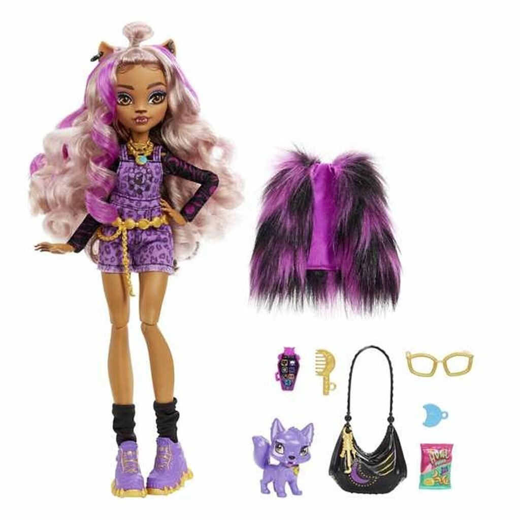 Lėlė su aksesuarais Monster High Clawdeen Wolf цена | pigu.lt