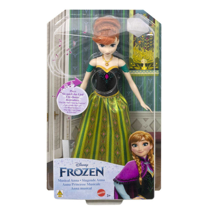 Dainuojanti lėlė Anna Ledo Šalis (Frozen), 30 cm цена и информация | Žaislai mergaitėms | pigu.lt