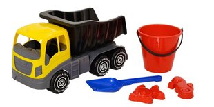 Sunkvežimis su priedais Plasto, 40 cm kaina ir informacija | Žaislai berniukams | pigu.lt
