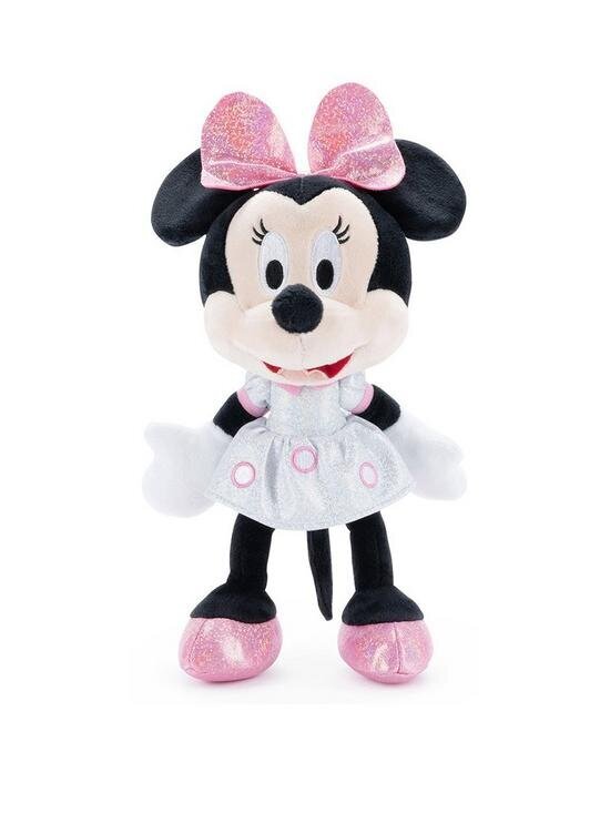 Minkštas žaislas Disney Sparkly Minnie Mouse, 25 cm kaina ir informacija | Minkšti (pliušiniai) žaislai | pigu.lt