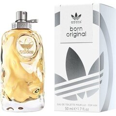 Adidas Born Original EDT для мужчин, 50 мл цена и информация | Мужские духи | pigu.lt