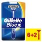 Vienkartiniai skustuvai vyrams Gillette Blue 3 8 vnt. kaina ir informacija | Skutimosi priemonės ir kosmetika | pigu.lt