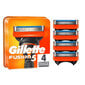 Skustuvo galvutės vyrams Gillette Fusion 4 vnt. kaina ir informacija | Skutimosi priemonės ir kosmetika | pigu.lt