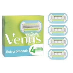 Skustuvo galvutės Gillette Venus Extra Smooth, 4 vnt. kaina ir informacija | Gillette Asmens higienai | pigu.lt