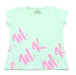 Marškinėliai mergaitėms trumpomis rankovėmis Cmk kaina ir informacija | Marškinėliai mergaitėms | pigu.lt