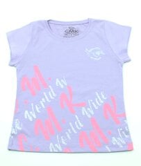 Marškinėliai mergaitėms trumpomis rankovėmis Cmk kaina ir informacija | Marškinėliai mergaitėms | pigu.lt