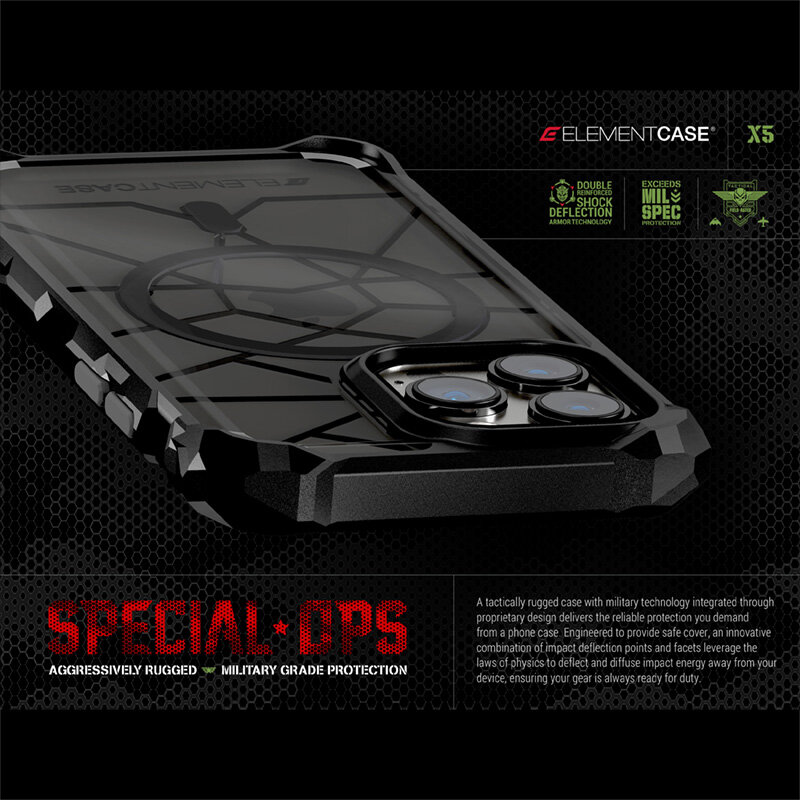 Element Case Special Ops X5 kaina ir informacija | Telefono dėklai | pigu.lt