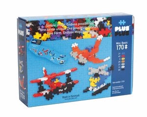 Plus Mini Planes Art.3724  Конструктор,170шт цена и информация | Конструкторы и кубики | pigu.lt