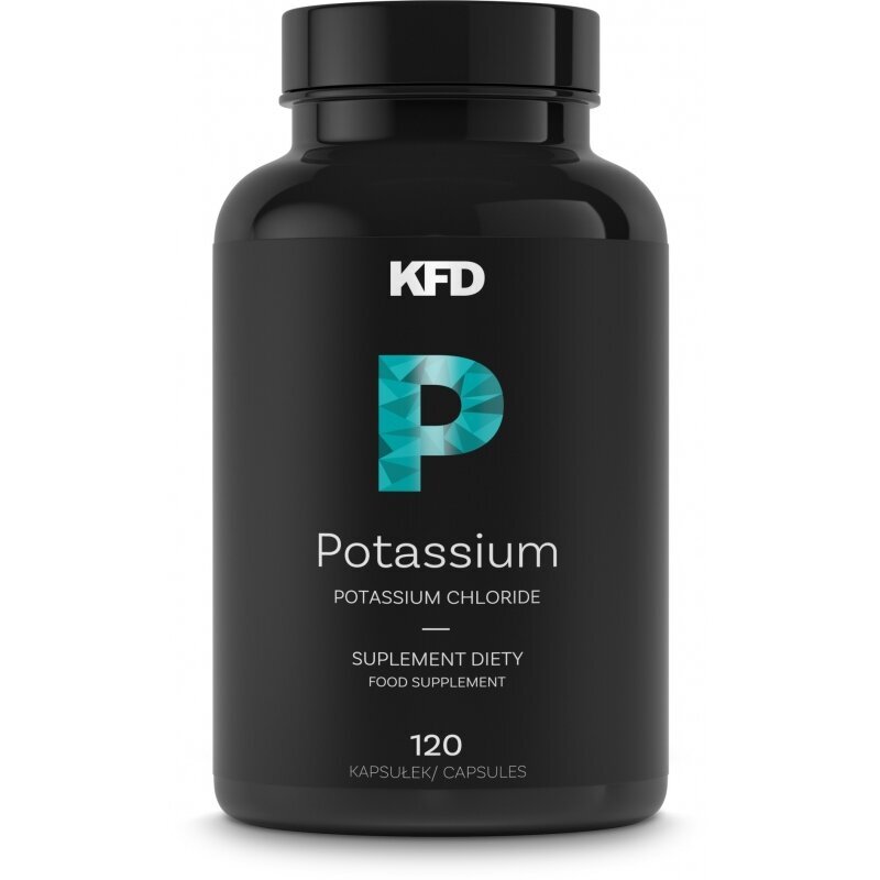 Maisto papildas Potassium, 120 kapsulių цена и информация | Vitaminai | pigu.lt