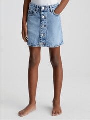 CALVIN KLEIN A Line Denim Blue 520882998 цена и информация | Юбки для девочек | pigu.lt