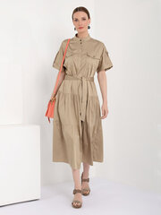 Suknelė moterims Loriata 563950065, smėlio spalvos kaina ir informacija | Suknelės | pigu.lt