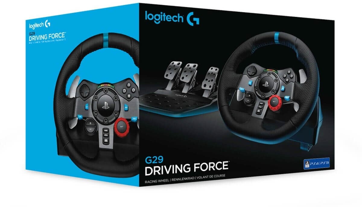 Žaidimų vairas Logitech G29 цена и информация | Žaidimų vairai  | pigu.lt