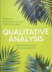 Qualitative Analysis: Eight Approaches for the Social Sciences цена и информация | Книги по социальным наукам | pigu.lt