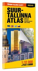 REGIO SUUR-TALLINNA ATLAS цена и информация | Путеводители, путешествия | pigu.lt