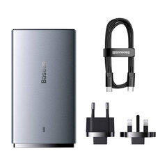Wall charger Baseus GaN5, 65W, 1xport USB-C, 1XUSB-A цена и информация | Зарядные устройства для телефонов | pigu.lt