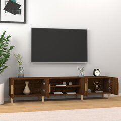 vidaXL Televizoriaus spintelė, ruda ąžuolo, 180x31,5x40cm, mediena kaina ir informacija | TV staliukai | pigu.lt
