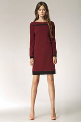 Suknelė moterims Nife Maroon NMP20844.2677, raudona kaina ir informacija | Suknelės | pigu.lt