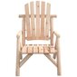 Sodo kėdė vidaXL 68x86x103cm, ruda kaina ir informacija | Lauko kėdės, foteliai, pufai | pigu.lt
