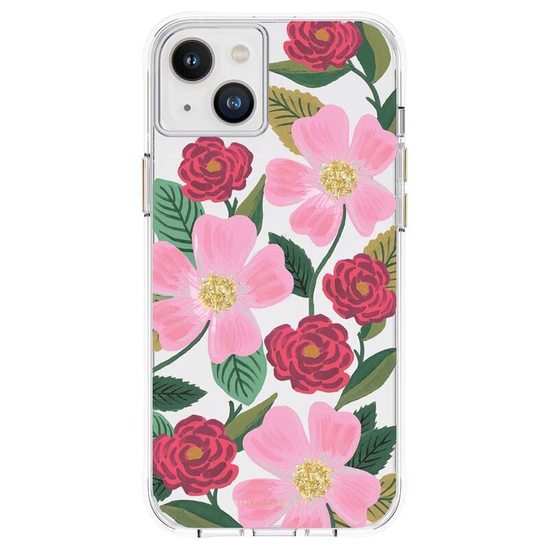 Rose Garden, rožinis kaina ir informacija | Telefono dėklai | pigu.lt