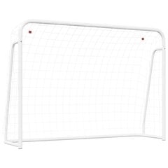 Futbolo vartai vidaXL, 214x75x152 cm цена и информация | Футбольные ворота и сетки | pigu.lt