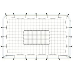 Futbolo vartai su tinklu vidaXL, 184x61x123 cm цена и информация | Футбольные ворота и сетки | pigu.lt