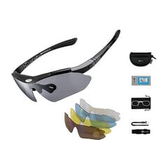 Велосипедные очки Rockbros 10003, черные цена и информация | Спортивные очки | pigu.lt