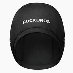 Dviratininkų kepurė Rockbros YPP037, 54-72, juoda kaina ir informacija | Dviratininkų apranga | pigu.lt