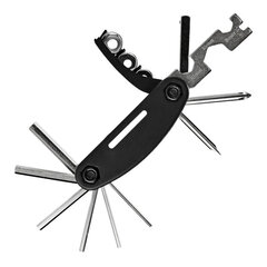 Multifunctional Bicycle Repair Tool Rockbros GJ1601 (black) kaina ir informacija | Mechaniniai įrankiai | pigu.lt