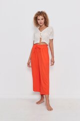 Женские брюки Hailys LUCIA PD*01, оранжевые/gran 4067218449638 цена и информация | Брюки | pigu.lt