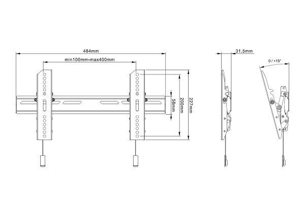 Multibrackets MB-6560 32-65” kaina ir informacija | Televizorių laikikliai, tvirtinimai | pigu.lt