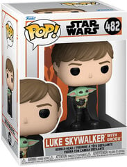 Funko POP! Star Wars Luke Skywalker With Grogu kaina ir informacija | Žaidėjų atributika | pigu.lt