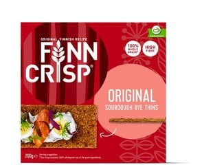 Duonelės Finn Crisp Original, 18x200g kaina ir informacija | Užkandžiai, traškučiai | pigu.lt